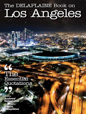 cover image of The Delaplaine Book on Los Angeles